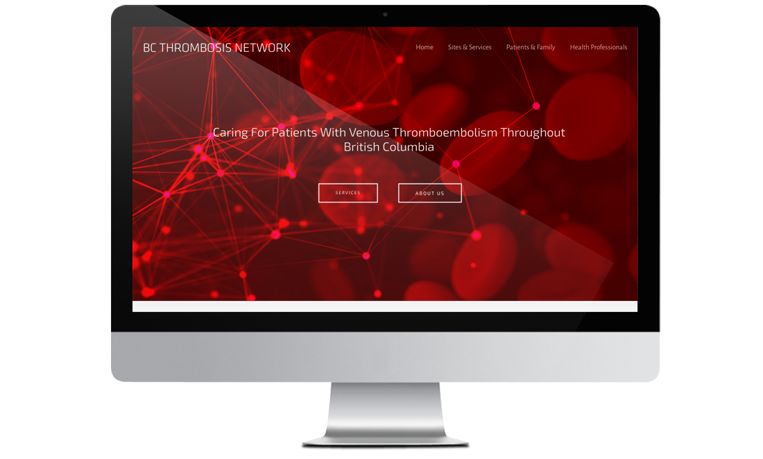 BC Thrombosis Network Website