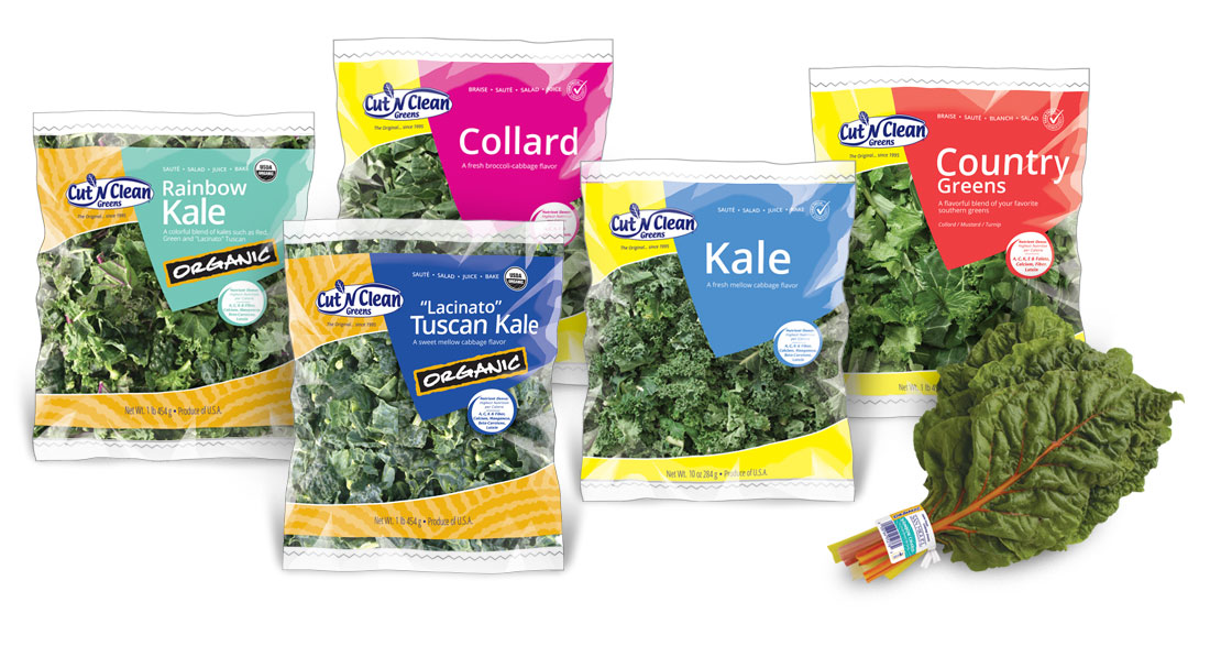 Cut 'N Clean Greens product line