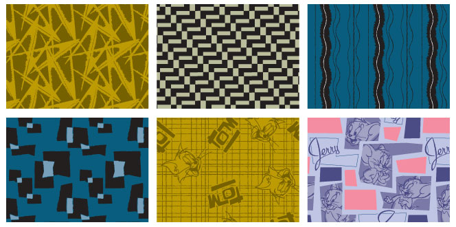 Tom and Jerry styleguide patterns