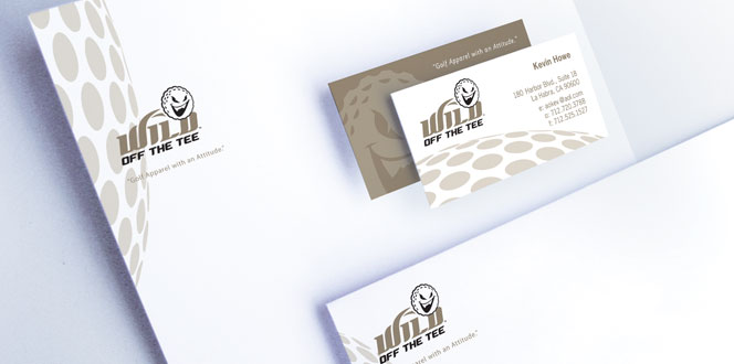 Wild Off the Tee Stationery